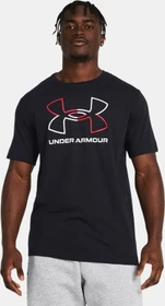 Under Armour Foundation Funktionsshirt kurzarm schwarz/rot/weiß (Herren)