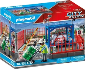 playmobil City Action Frachtlager