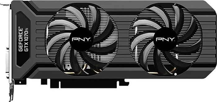 PNY GeForce GTX 1070 Ti, 8GB GDDR5, DVI, HDMI, 3x DP