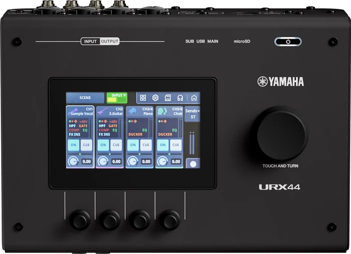 Yamaha URX44 schwarz