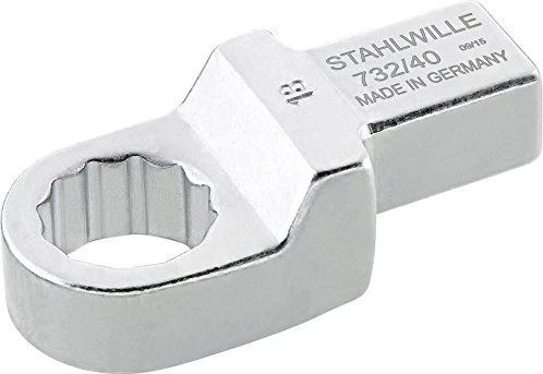 Stahlwille 732/40 Einsteck-Ringschlüssel 14x18mm, 24mm