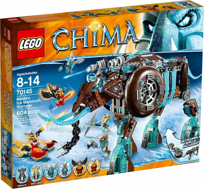 LEGO Legends of Chima Modelle - Maulas Eismammuth