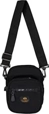 Alpha Industries Label Messenger Small Umhängetasche schwarz
