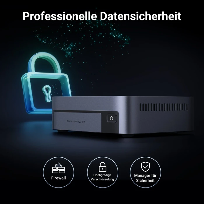 Ugreen NASync DXP480T Plus, 8GB RAM, 1x RJ-45 10GBase-T, 2x Thunderbolt 4 / USB4