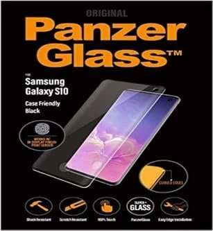 PanzerGlass Curved Edges Case Friendly für Samsung Galaxy S10 schwarz