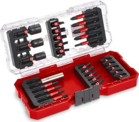 Einhell S-Case Bohrer-/Bits-/Steckschlüssel-Zubehörset inkl. Werkzeugbox,  28-tlg.