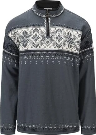 Dale of Norway Blyfjell Strickpullover steel/off white/navy (Herren)