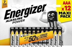 Energizer Alkaline Power Micro AAA, 12er-Pack