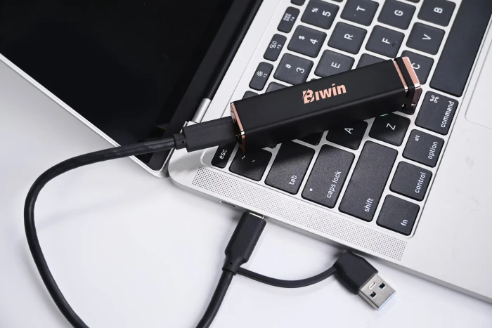 Biwin PD2000 Portable SSD, blau, 2TB, USB-C 3.2