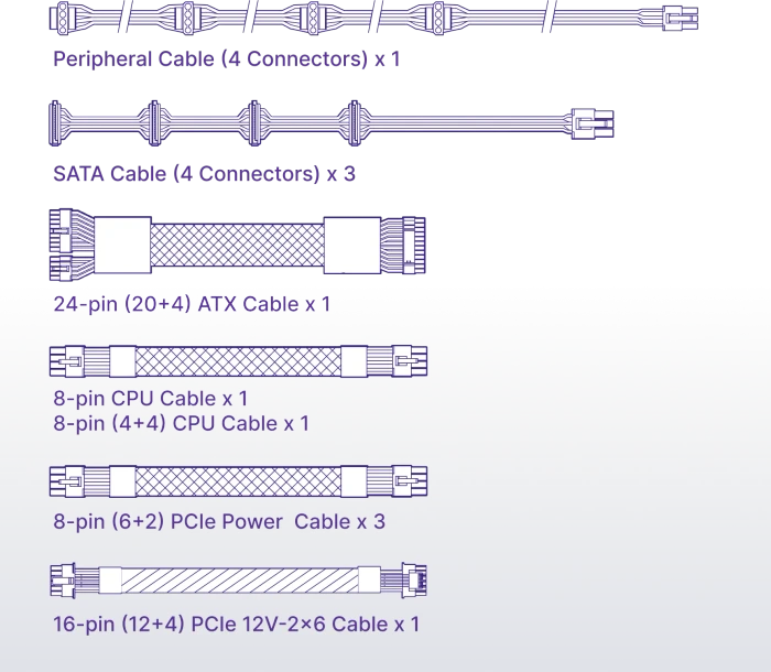 NZXT C Series C850 Gold 850W, ATX 3.1, UK-Version