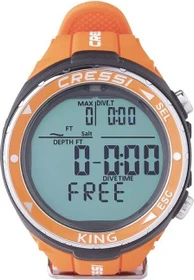 Cressi King Tauchcomputer orange