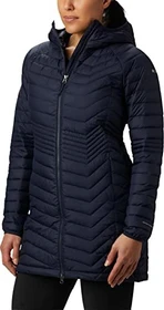 Columbia Powder Lite Mid Hooded Jacke dark nocturnal (Damen)
