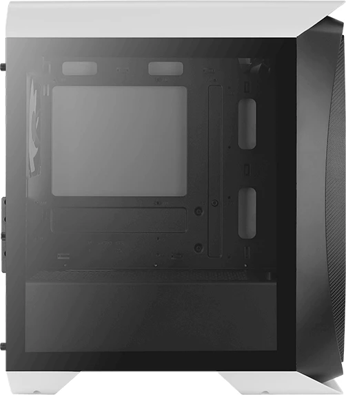 AeroCool Aero One Mini Frost, weiß, Glasfenster