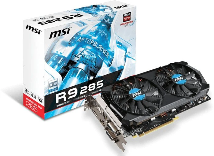 MSI Radeon R9 285, R9 285 2GD5T OC, 2GB GDDR5, 2x DVI, HDMI, DP