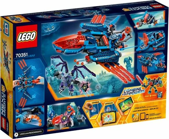 LEGO Nexo Knights - Clays Blaster-Falke