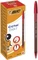 BIC Cristal Exact 0.3mm Kugelschreiber (Mine) rot/transparent, 20er-Pack Vorschaubild