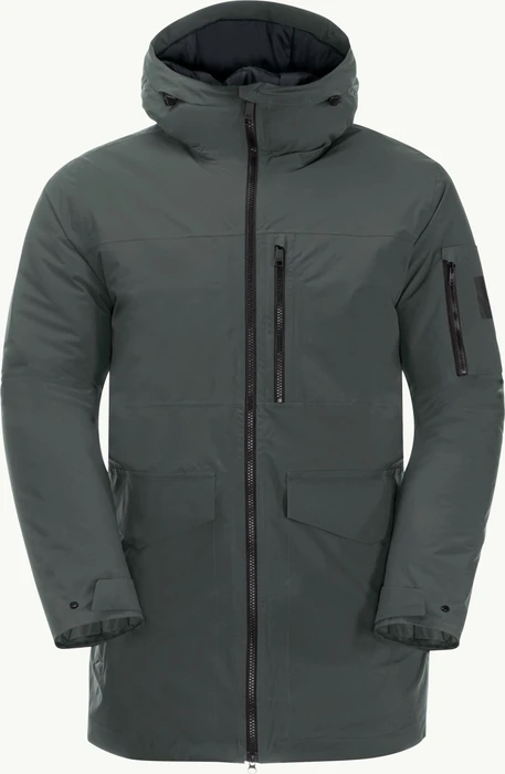 Jack Wolfskin Koenigsbau Parka Funktionsjacke green slate (Herren)