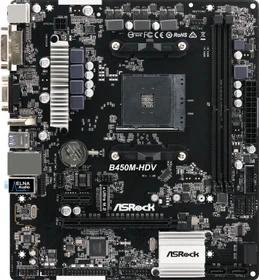 ASRock B450M-HDV (AMD AM4)