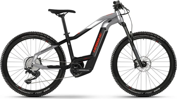 Haibike HardSeven 9 black/urban grey/red gloss Modell 2022