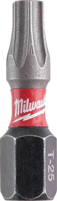 Milwaukee Shockwave Torx Bit 1/4", T25x25mm, 1 Stück