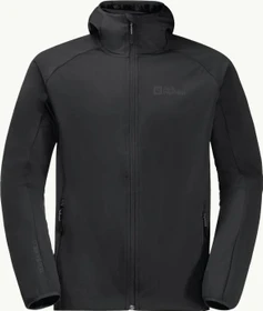 Jack Wolfskin Feldberg Hoody Funktionsjacke schwarz (Herren)