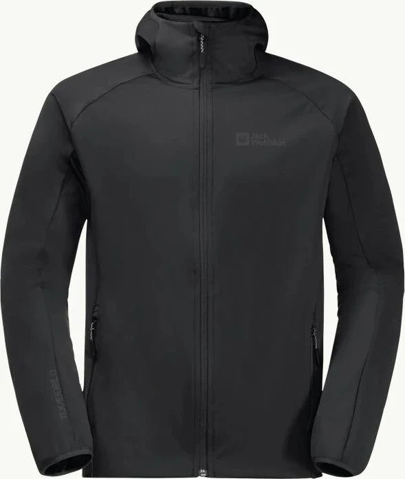 Jack Wolfskin Feldberg Hoody Funktionsjacke schwarz (Herren)