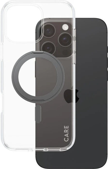 PanzerGlass Care Feature Case Kickstand MagSafe für Apple iPhone 16 Pro Max schwarz