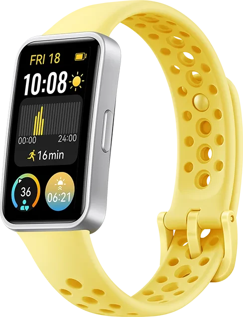 Huawei Band 9 Aktivitäts-Tracker gelb