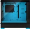 Fractal Design Pop Air RGB Cyan Core TG Clear Tint, Glasfenster Vorschaubild