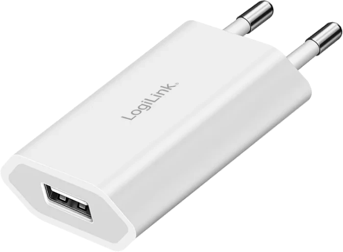LogiLink USB-A Ladegerät 5W weiß