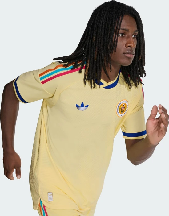 adidas FIFA WM 2026 Curacao Authentic Auswärtstrikot kurzarm almost yellow (Herren)