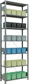 Schulte Lagertechnik Multiplus 150 Schwerlastregal 100x300x40cm verzinkt
