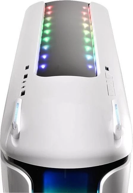 Thermaltake Versa C22 RGB Snow Edition weiß, Acrylfenster