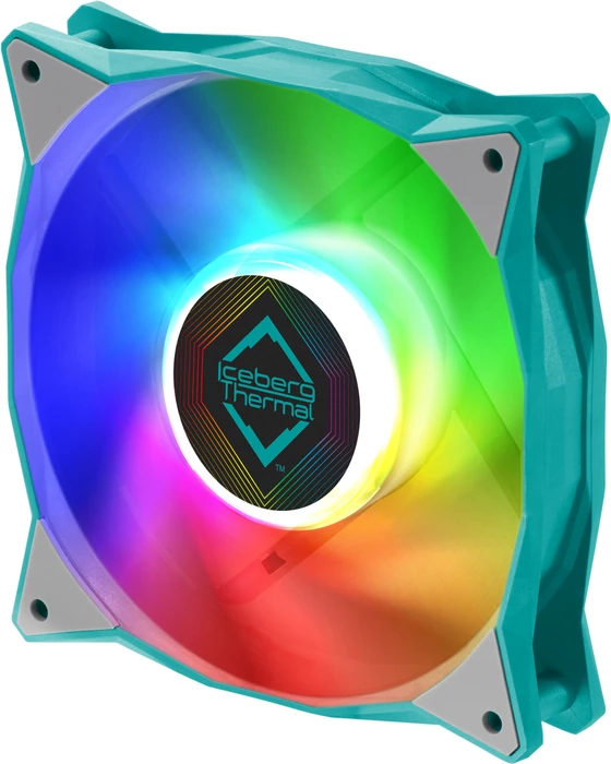Iceberg Thermal IceGALE ARGB, Teal, 120mm