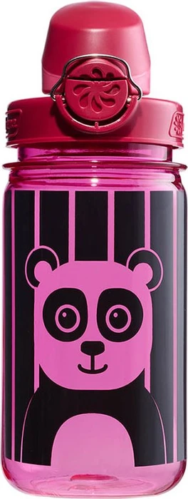Nalgene On The Fly Kids Sustain Graphic Trinkflasche 355ml pink panda