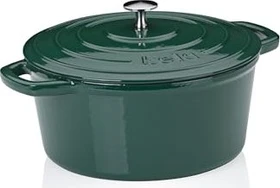Kela Calido Bräter rund 26cm 4.6l smaragdgrün