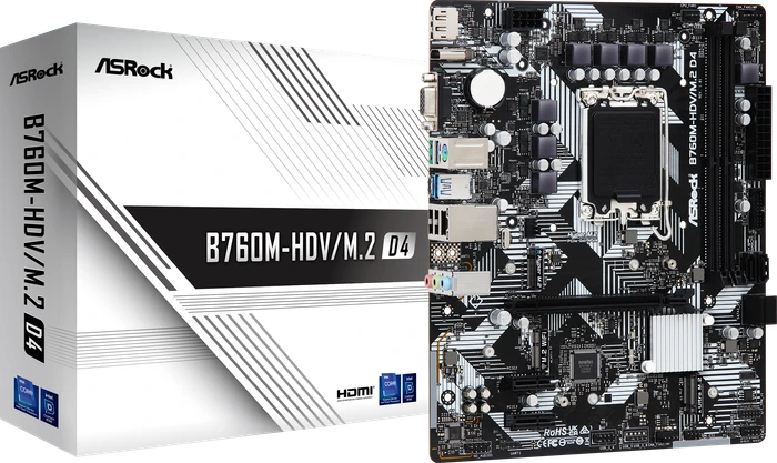 ASRock B760M-HDV/M.2 D4 (Intel 1700)