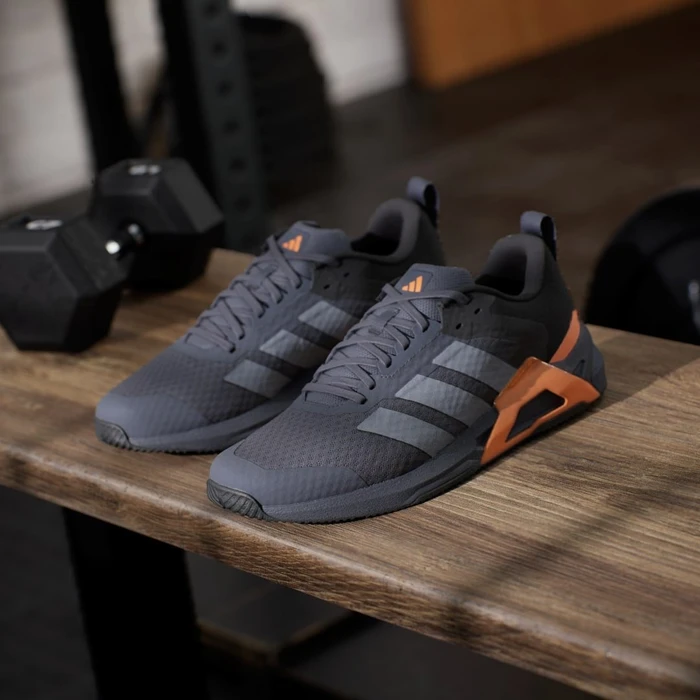adidas Dropset Control aurora onix/grey/lucid orange (Herren)