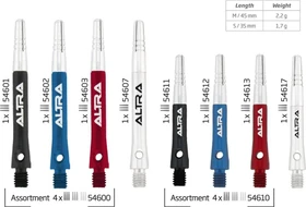 Bull's Altra Topspin Dart Medium Schaft rot