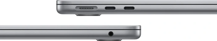 Apple MacBook Air 13", Space Gray, M3 - 8 Core CPU / 10 Core GPU, 16GB RAM, 1TB SSD, DE [2024]