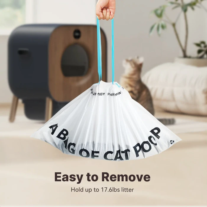 Pawbby P1 Ultra Katzentoilette, selbstreinigend, braun/anthrazit