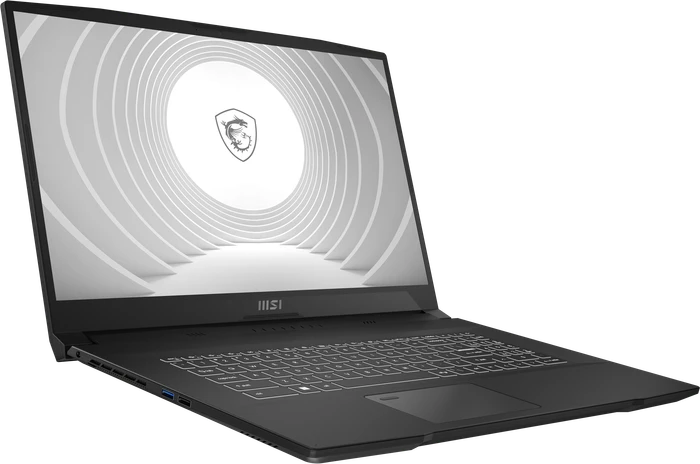 MSI CreatorPro M17 A12UJS-206, Core Black, Core i7-12700H, 32GB RAM, 1TB SSD, RTX A2000, DE