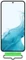 Samsung Silicone Cover with Strap für Galaxy S22 weiß Vorschaubild