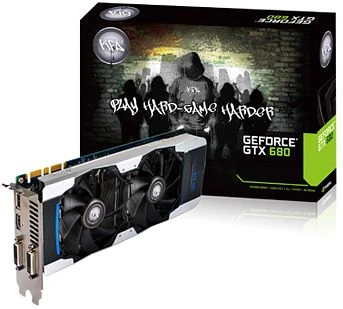 KFA2 GeForce GTX 670 EXOC, 4GB GDDR5, 2x DVI, HDMI, DP