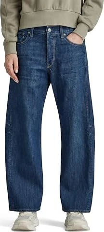 G-Star Bowey Ankle Boyfriend 3D Jeans worn in blue canal (Damen)