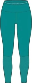 Icebreaker 125 ZoneKnit Merino Leggings Hose lang flux green (Damen)