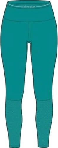 Icebreaker 125 ZoneKnit Merino Leggings Hose lang flux green (Damen)