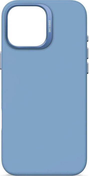 Decoded AntiMicrobial Silicone Back Cover für Apple iPhone 16 Pro Max Air Blue