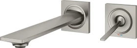 Grohe Allure 2-Loch-Waschtischbatterie satin steel