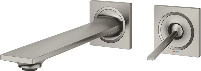 Grohe Allure 2-Loch-Waschtischbatterie satin steel